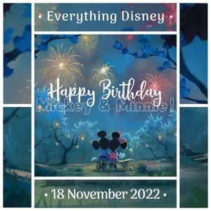 11/18/2022 HBD Mickey & Minnie!